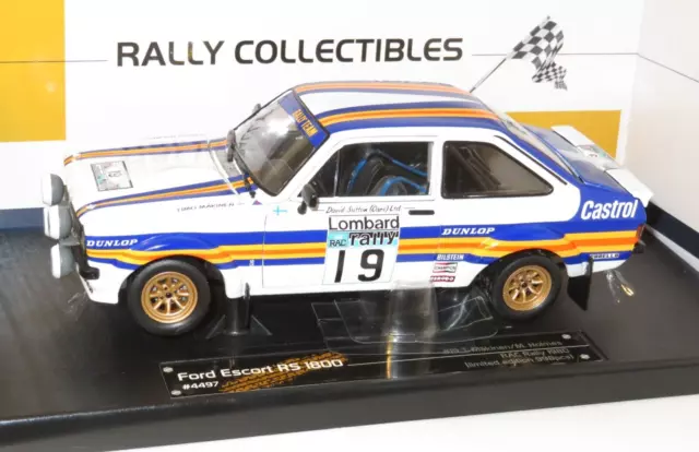 1/18 Ford Escort Mk.2 RS1800  Rothmans  Lombard RAC Rally 1980 #19 T.Makinen