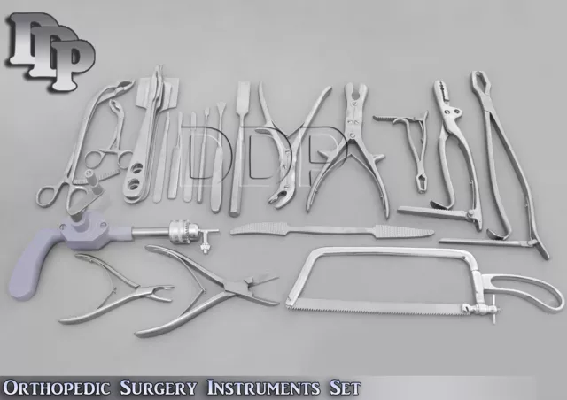 Orthopedic Surgery Instruments Set Bone drill Bone saw