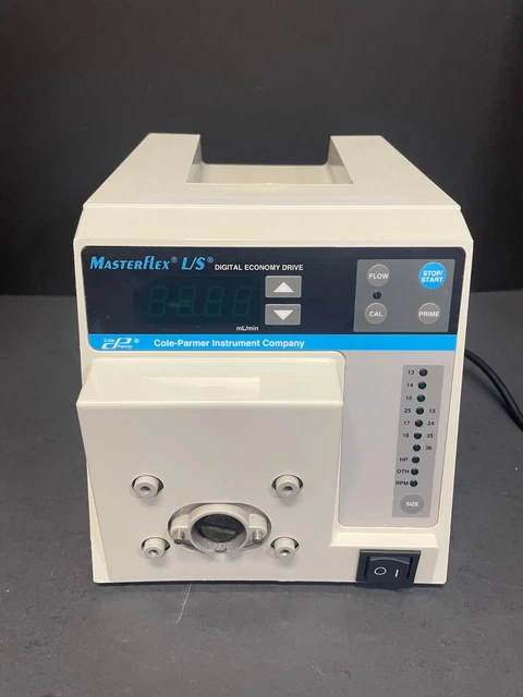 Cole-Parmer 7524-40 MasterFlex Pump L/S Digital Economy Drive with Warranty