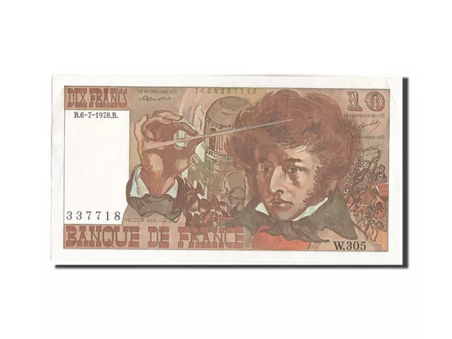 [#206275] Billet, France, 10 Francs, 10 F 1972-1978 ''Berlioz'', 1978, 1978-07-0