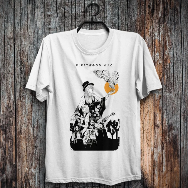 Fleetwood Mac performing tee Buckingham Stevie Nicks Mick Fleetwood Peter Green