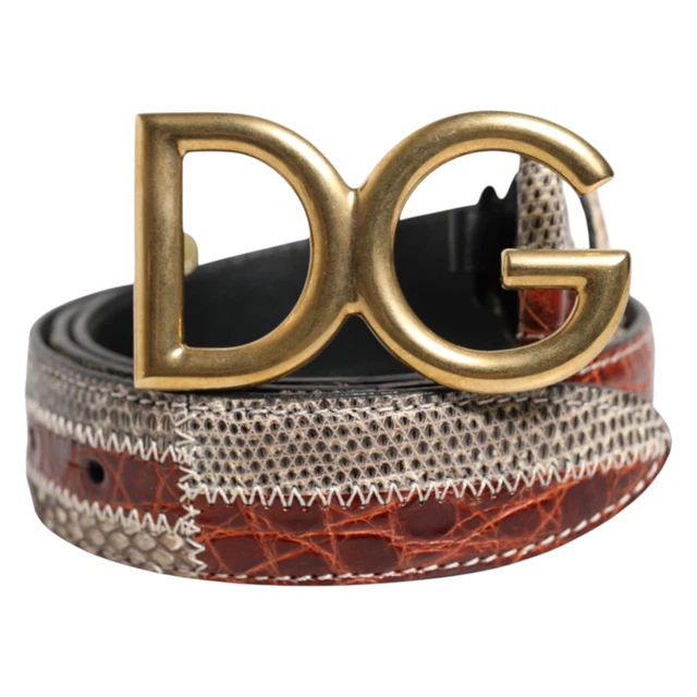 Boucle De Ceinture Vintage Cyber Y2K Années 2000 - Style Dolce & Gabbana Inspiré | Boucle Métal Argenté Unisexe Rétro
