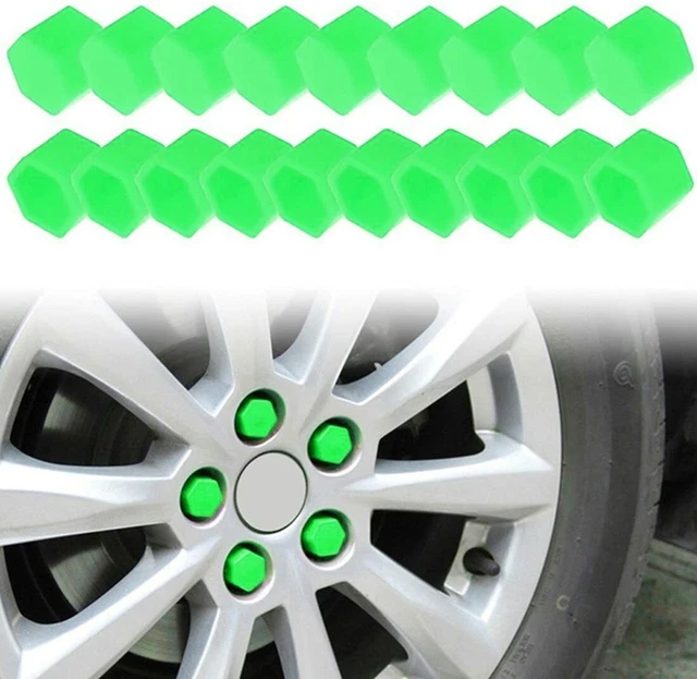 Partsdealers 19mm Smoke Chrome Wheel Nut Covers For Ford Focus, Fiesta, Kuga, Mondeo, C-Max