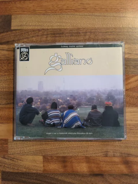 Galliano Long Time Gone Cd 2 Single (1994)