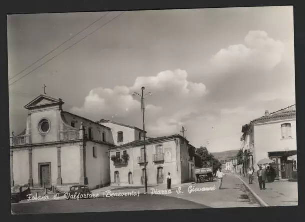 CARTOLINA - Foiano di Valfortore, Piazza S. Giovanni - (4983)