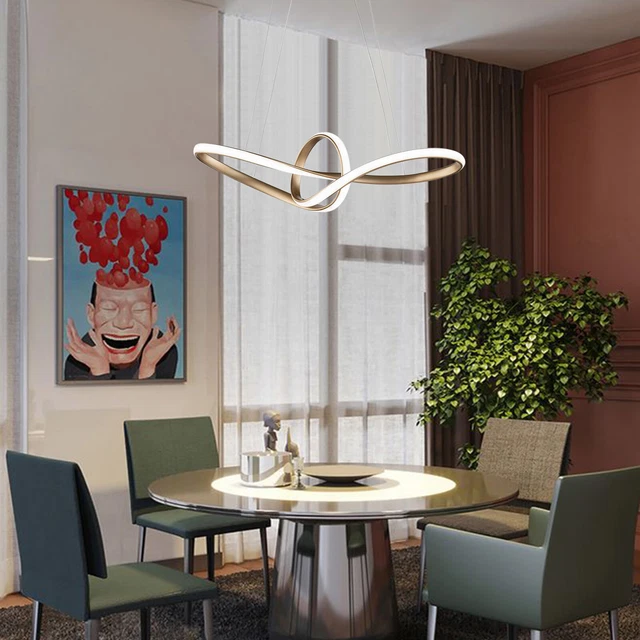 Modern Ceiling Chandelier LED Hanging Lamp for Kitchen Dining Room Pendant Lamp