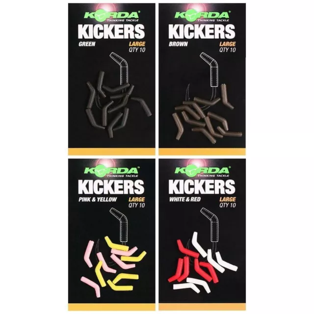 UPDATED 2023 Korda Carp Fishing Kickers All Sizes And Colours (INC BLOODWORM)