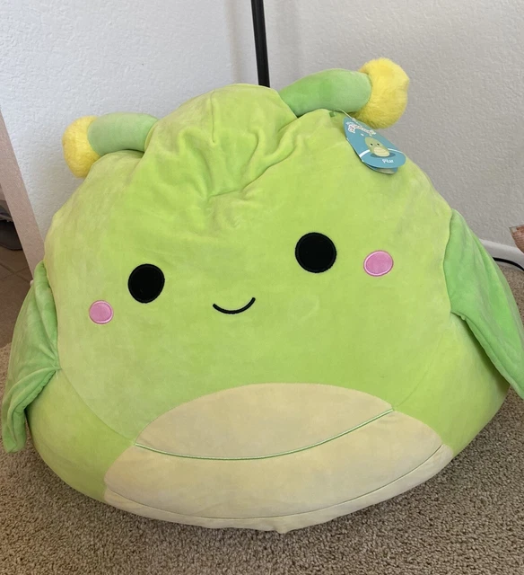 LARGE PILAR THE Grasshopper Squishmallow 24 24 Inch NWT Kellytoy