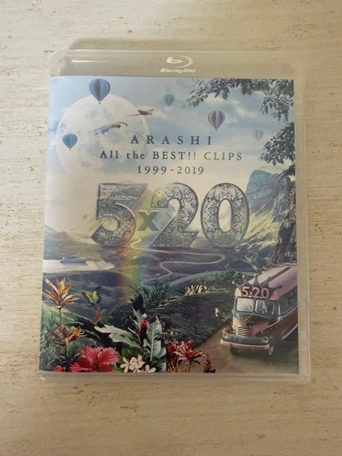 ARASHI 5X20 ALL the BEST CLIPS 1999-2019 First Limited Edition Blu