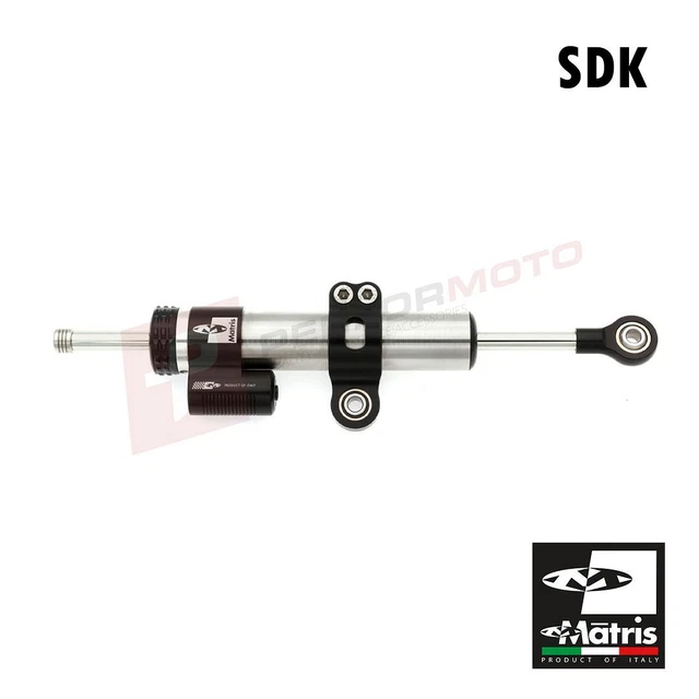 Matris SDK ammortizzatore sterzo montaggio anteriore per adattarsi a Triumph Street Triple 765R 2023