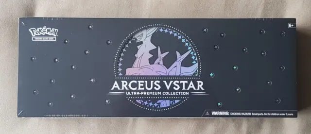 Pokemon Arceus VSTAR Ultra Premium Collection UPC - 15 Booster Packs + More