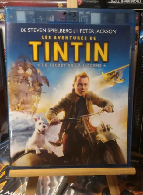 TINTIN : Le secret de la licorne (2011) - Steven Spielberg - Blu-ray OCCASION