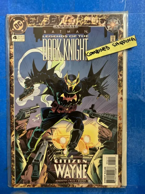 Batman Legends of The Dark Knight Annual #4 1994 DC Comics Elseworlds direct| Co