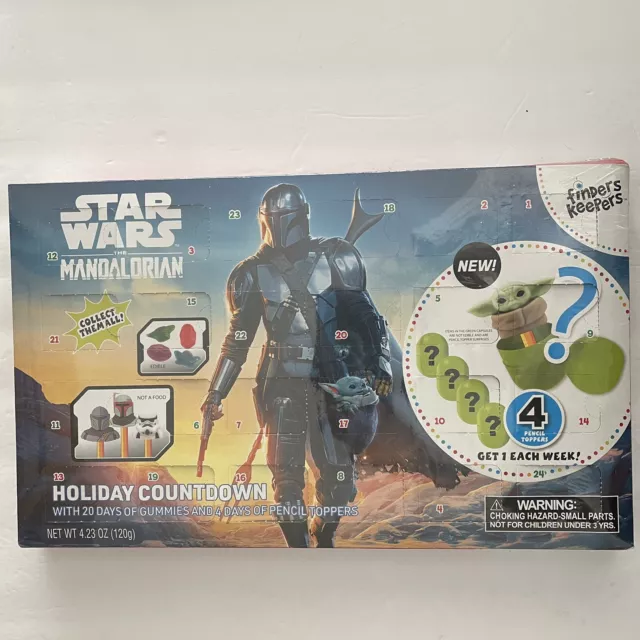 STAR WARS MANDALORIAN Finders Keepers 2022 Advent Calendar 24 Pieces