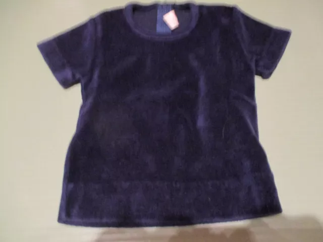 T Shirt  Bébé MOLLI Pull manches courtes 6 mois Layette Velours Eponge