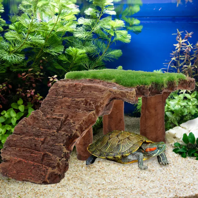 Turtle Terrace Basking Platform Aquarium Rockery Tank Decor