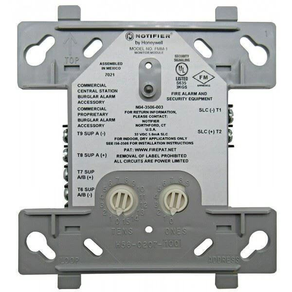 Notifier Fmm-1 Fire Alarm And Security Equipment, Free Shipping