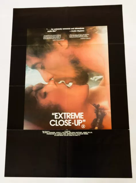 EXTREME CLOSE-UP GLORIA Leonard, John Holmes Original Vintage Adult Film  Poster $19.99 - PicClick