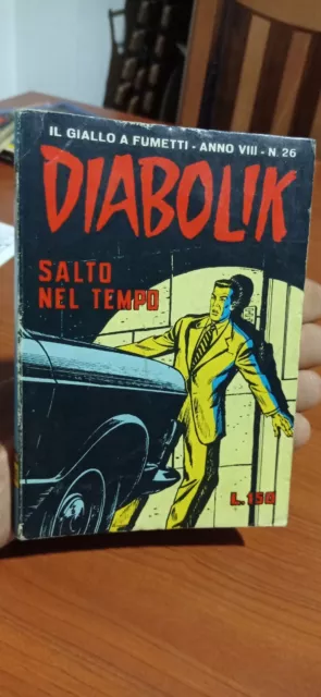 DIABOLIK nr. 26 anno VIII° (ottavo)  1969  OTTIMO