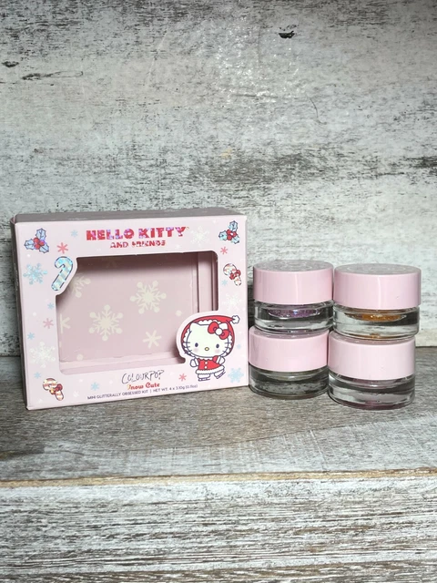 Hello Kitty & Friends Colourpop Snow Cute Glitterally Obsessed Glitter Gel Set