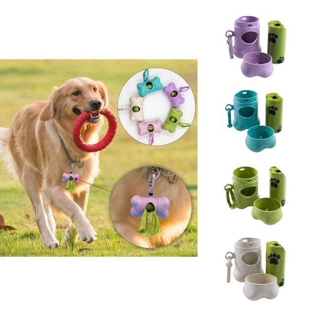 Dispensador de bolsas de heces práctico acabado fino dispensador de bolsas de heces para perro simple
