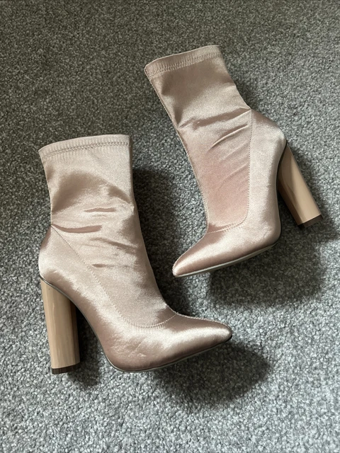nude beige boots