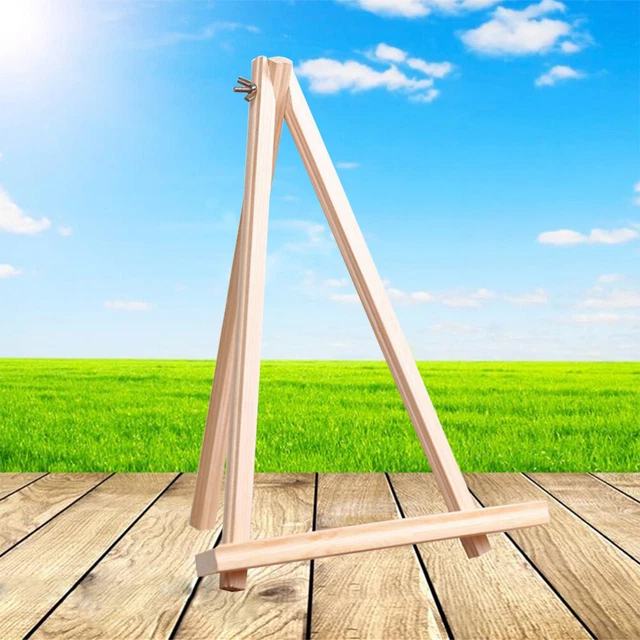 1 Stück Holz Display Staffelei Halter Stehen Reißbrett Massivholz Bilderrahmen