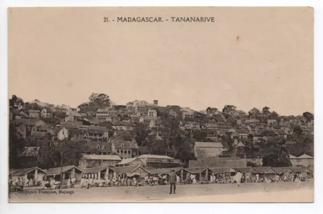 MADAGASCAR Colonie française TANANARIVE place