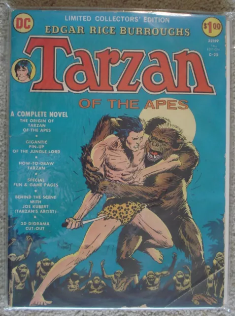 2 Tarzan of the Apes Treasury-sized books DC Comics