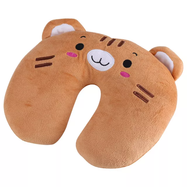 Animal Travel Neck PP Cotton Pillow Soft U Shaped Car Head Rest Toy Cushion