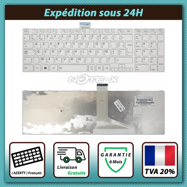 Clavier AZERTY Français Rétroéclairé Pour Toshiba Satellite P70-A - Neuf Sous Blister, Origine France