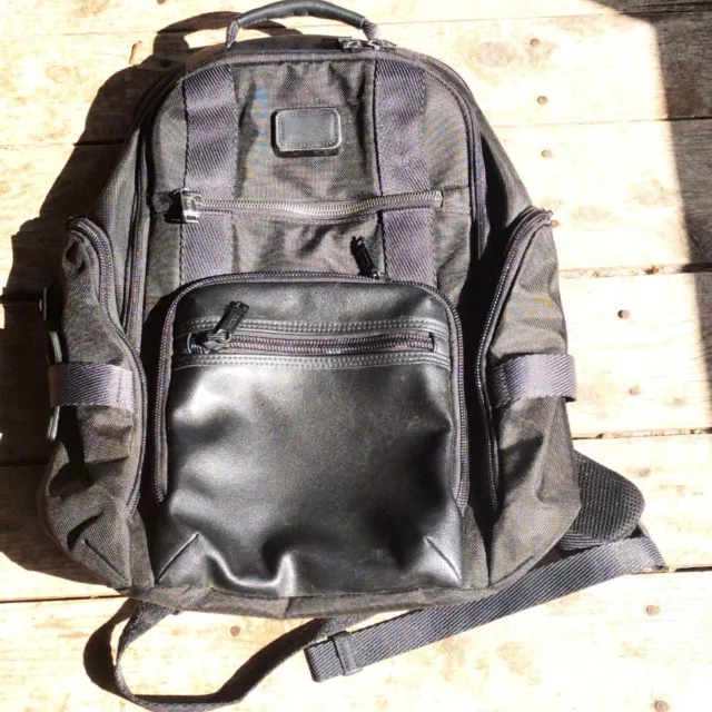 TUMI Alpha Bravo Shepard Deluxe Brief Pack Black Mdl. 232389D