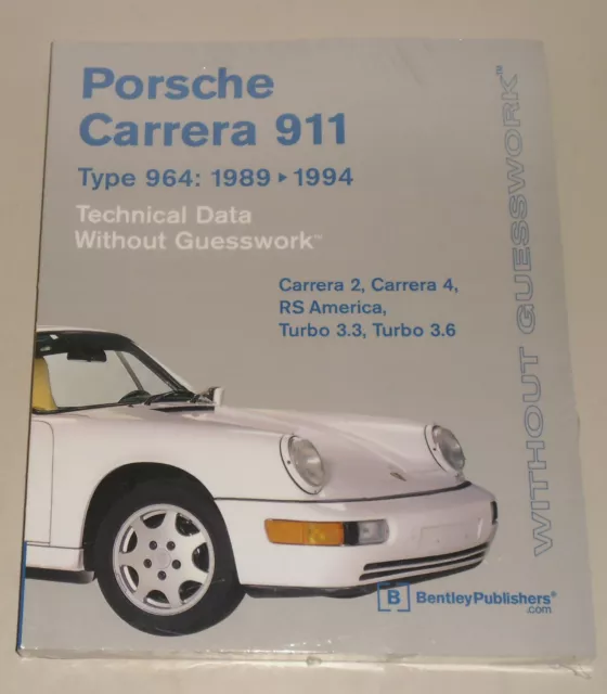 Reparaturanleitung Porsche 911 Typ 964 Carrera 2 + 4, Turbo 3.3 + 3.6 (1989-94)