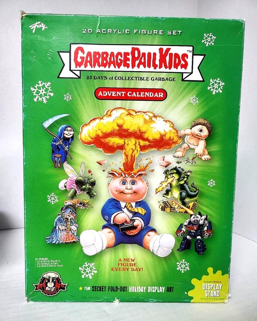 GARBAGE PAIL KIDS Advent Calendar 51 Piece Acrylic 2D Figure Set 1st