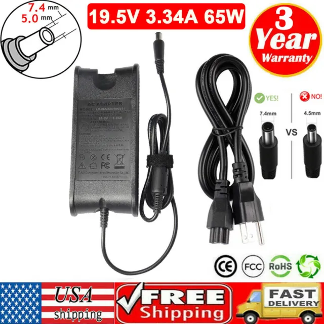 New Brand For DELL Chromebook 11 Series Power Cord Supply Adapter AC Charger B