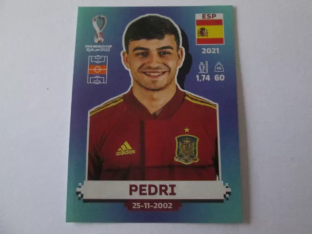 Sticker PANINI FIFA QATAR 2022 - N° ESP 13 PEDRI