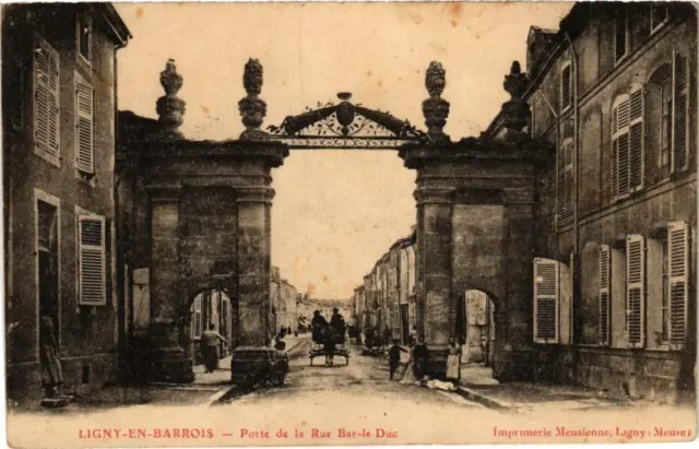 CPA Ligny en Barrois-Porte de la Rue Bar le Duc (232406)