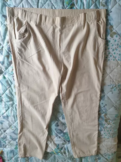 Womens Trousers Size 18 Elasticated Waist FOR SALE! - PicClick UK