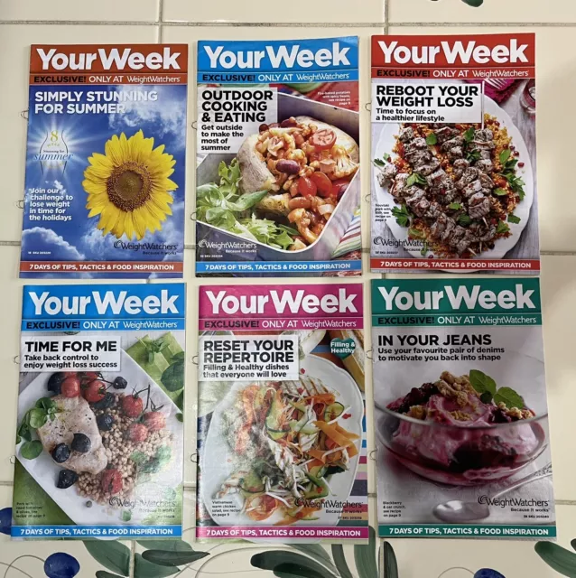 Weight Watchers Your Week 6 Booklets