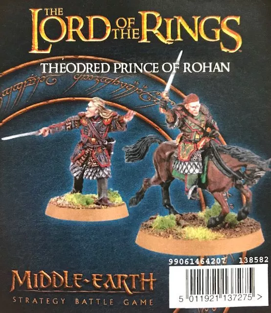 Herr der Ringe Théodred Prinz von Rohan Games Workshop Middle Earth Hobbit HDR
