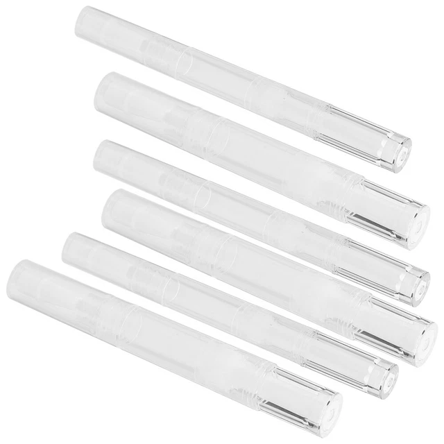 6 Stück Nagelölstifte, Lipgloss-Behälter, leere Nagelölstifte,