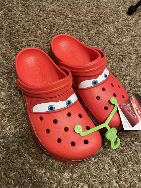 Lightning Mcqueen Crocs Adults FOR SALE! - PicClick