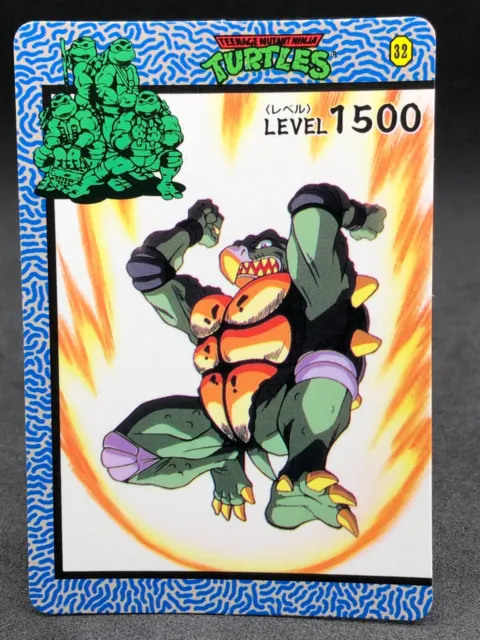 Tokka Mutant Ninja Turtles Takara 1994 Mirage Studios Trading Card TCG 32 Japan