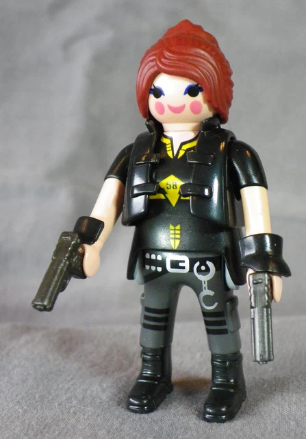 PLAYMOBIL PERSONNALISÉ US SPÉCIAL ARMES ET TACTIQUES (SWAT) (2015) REF-0176 BIS | UK
