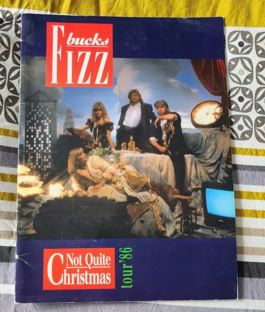 Bucks Fizz "Not Quite Christmas" Tour Programme 1986