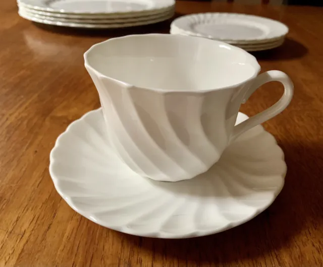 Wedgwood Candlelight Cup and Saucer Bone China Tea Cup