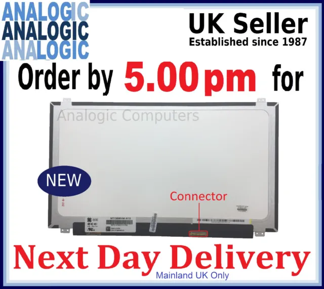 Replacement AUO B156XW04 V.6 H/W:4A F/W:1 15.6" Laptop LED LCD HD Screen Display