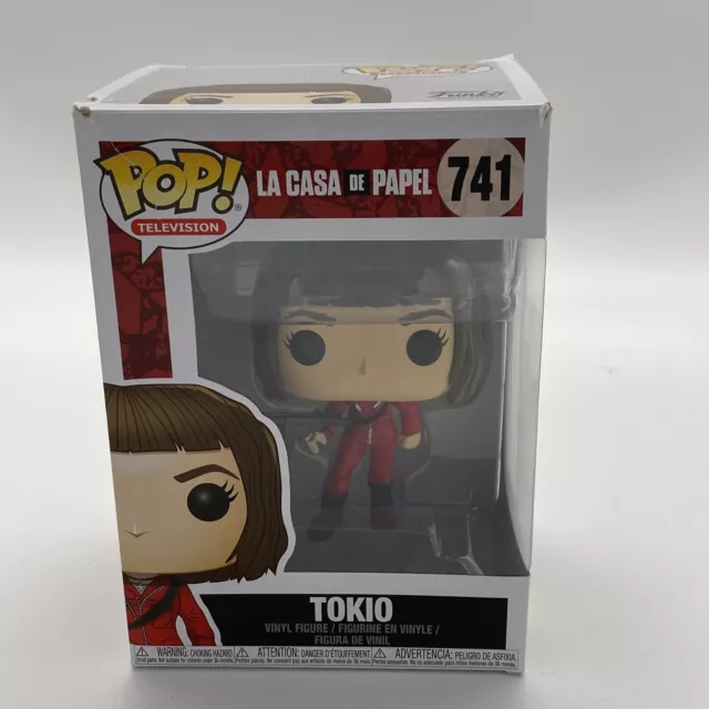 Funko Pop! Тelevision La Casa de Papel Tokio 741 - Figurine à Tête Branlante