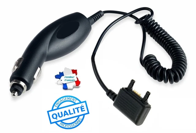 Chargeur Allume-cigare Voiture Pour LG GD580 Lollipop, GM205, KF600 - Noir - Neuf