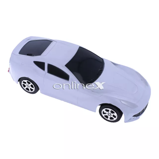 Coche Teledirigido Racer Escala 1:24 R/C Blanco Miniatura EnvÍo 24-48H a1620